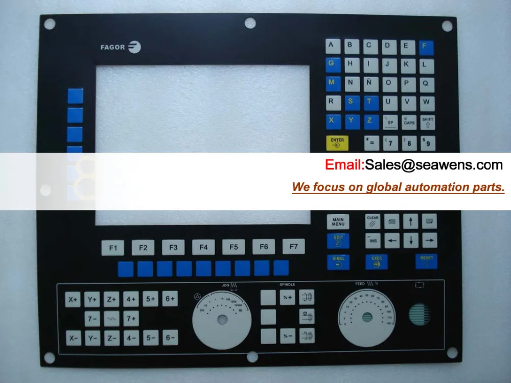 FAGOR 8055MC, Membrane Switch & Keypad for 8055MC Replacement , Fast Shipping fagor cnc 8025m 8025t membrane keypad have in stock