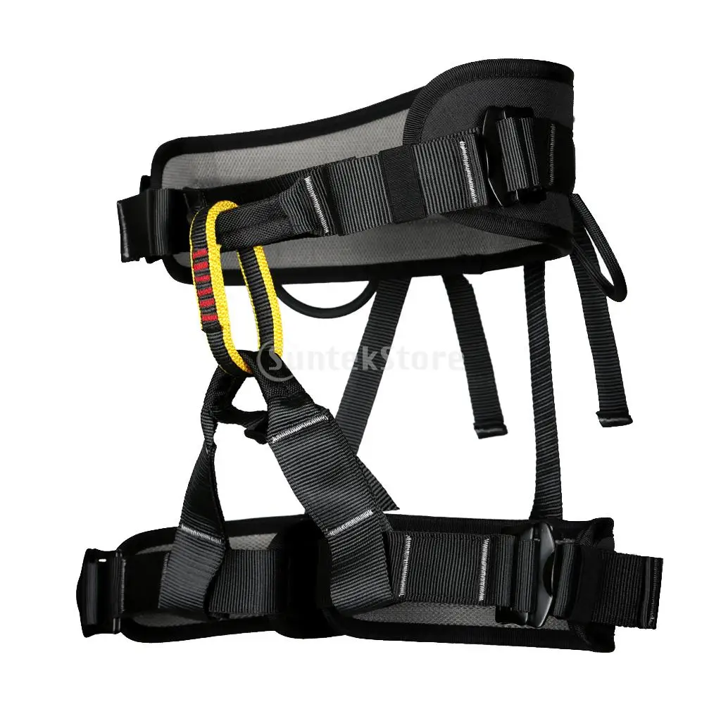 

Half Body Safety Harness Sitting Seat Bust Belt Rock Tree Climbing Rappelling Fall Arrest Protection Equipment