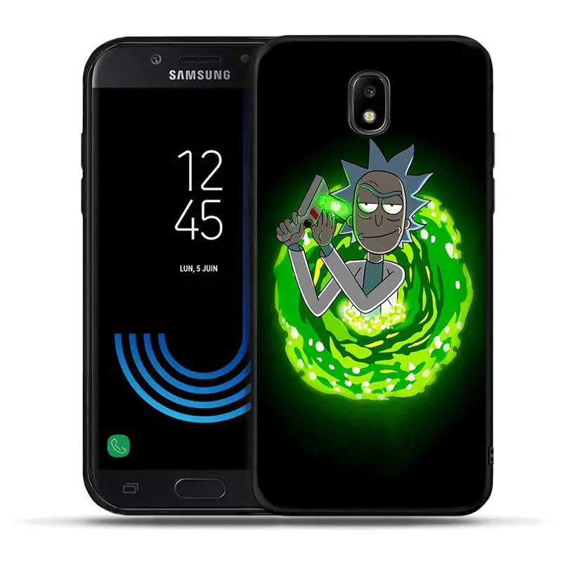 Забавный чехол Rick and Morty из аниме ТПУ для Samsung Galaxy J3 J5 J7 J2 Prime G530 j4 J6 Plus силиконовый чехол - Цвет: H1369