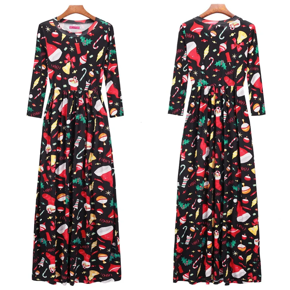 Christmas long dress  (4)