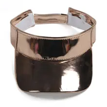 Минималистичный унисекс кожзаменитель Пустой Топ бейсболка металлическая рейв голограмма Светоотражающая хип-хоп широкополый Регулируемый солнцезащитный козырек шляпа