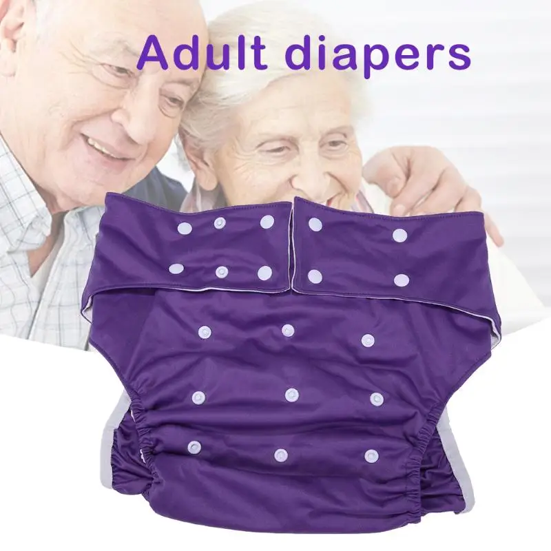 Reusable Adult Diapers for Urinary Incontinence with Microfiber Insert