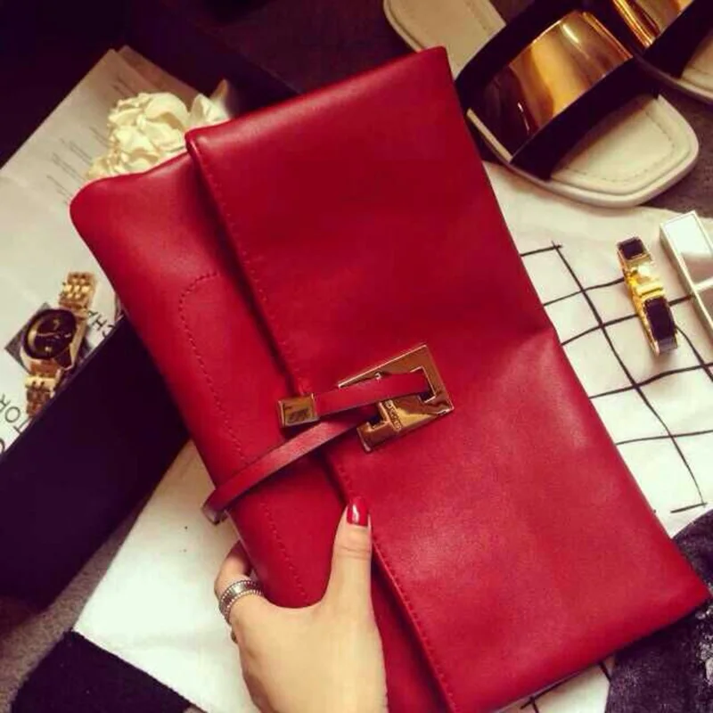 Fashion clutch famous brand women clutch bag high quality fashion pu