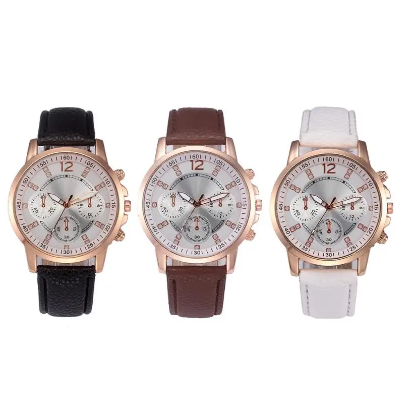 

Men Fashion Color Strap Digital Dial Leather Band Quartz Analog Wrist Watches watch men luxury brand famous clock men military