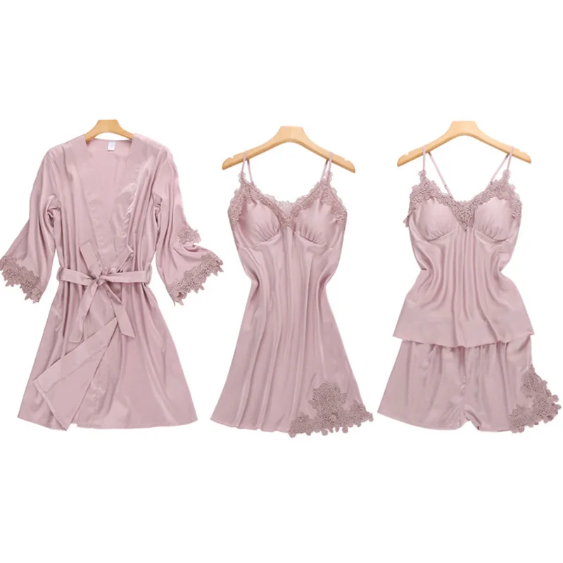 Faux Silk sleepwear women9