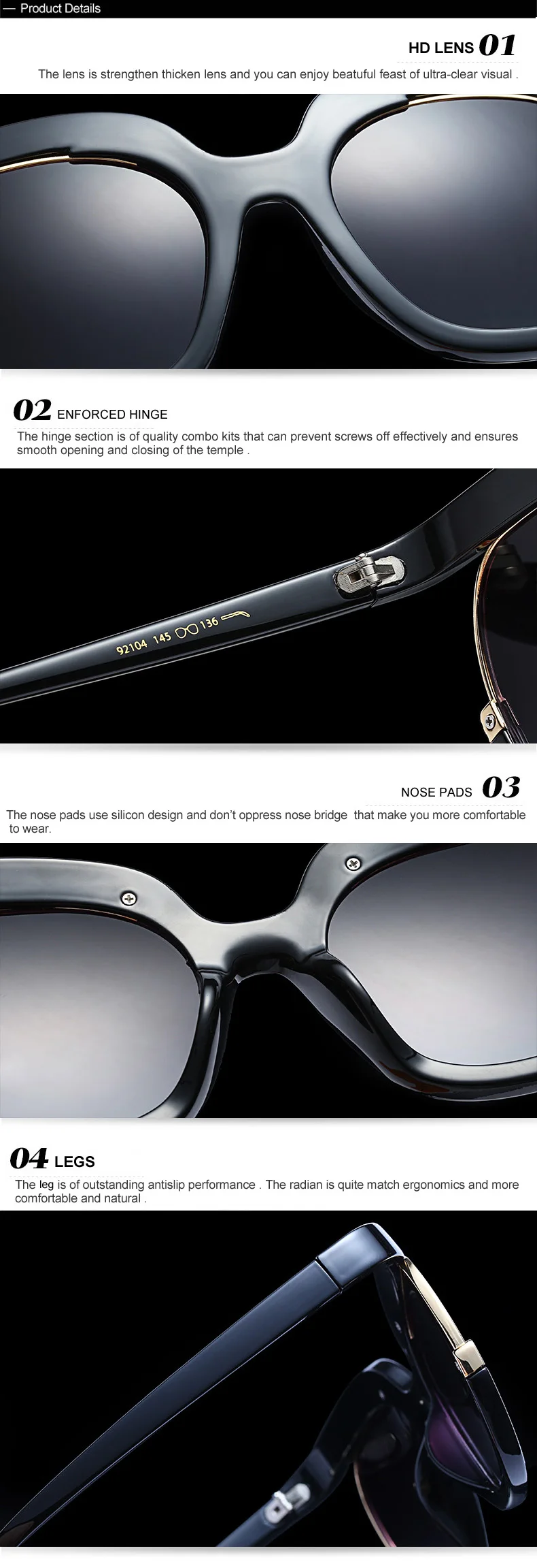 YDO Stylish Square Sunglasses Women Luxury Brand Designer Elgant Lady Sun Glasses 2018 Wrap Geometry Frame Shades UV400 Eyewear (1)