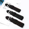 Hot Sale 1pc Fashion Men Women 20mm 22mm 24mm Silicone Rubber Strap Black Sport Watch Band Universal Waterproof Watchbands ► Photo 1/6