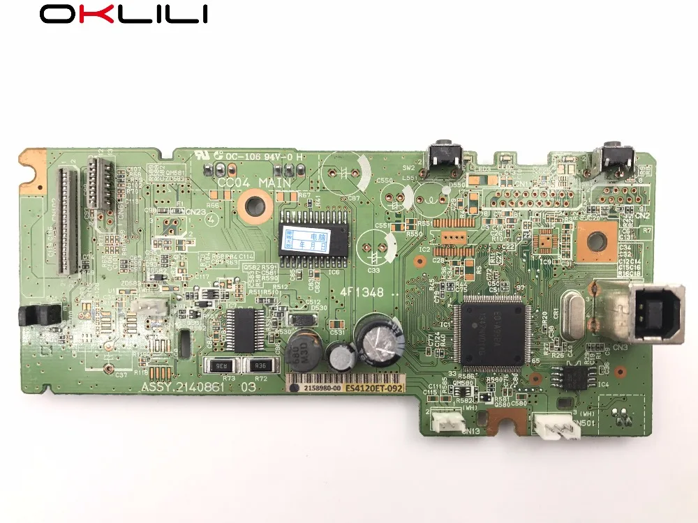 Материнская плата для Epson L110 L111 L300 L301 L303 ME10 L312 основная логическая 2140861 2158980 PCA в
