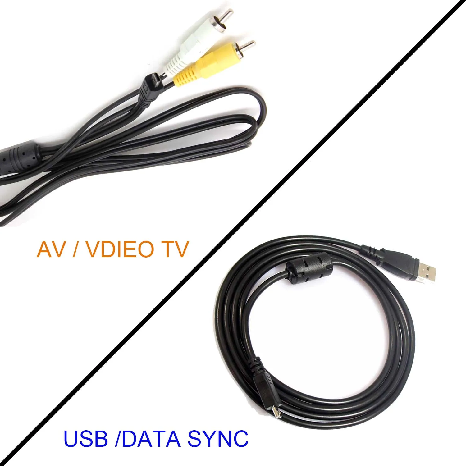 USB и AV ТВ кабель для цифрового фотоаппарата PANASONIC LUMIX DMC-FZ15 FZ18 FZ20 FZ3 FZ30 FZ4 FZ5 FZ50 FZ7 FZ8 DMC-FX01 FX07 FX10 FX12 FX3 FX30 LZ7 TZ1