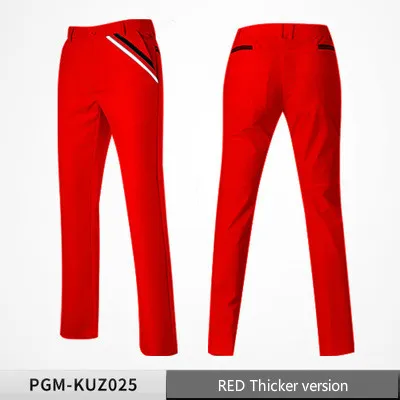 Утолщенная версия PGM одежда для гольфа мужские осенние высокоэластичные брюки