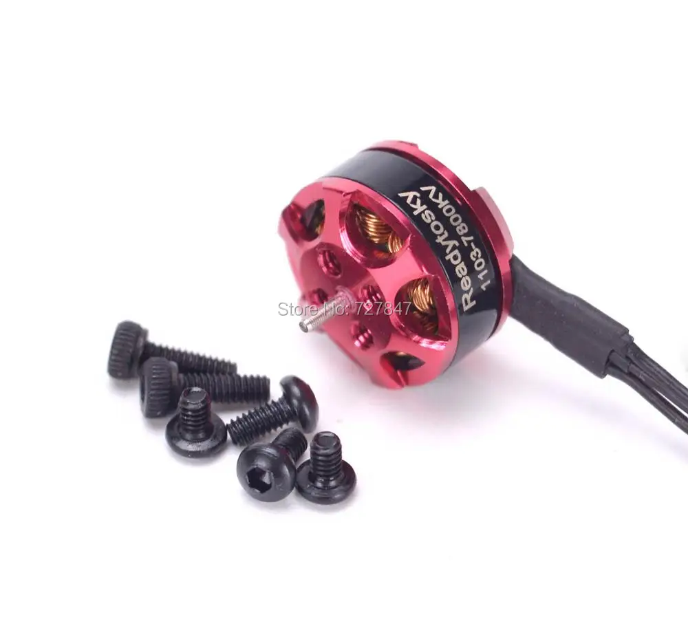 Горячая продажа 1103 7800kv 2 3 s миниатюрный бесщёточный электродвигатель для RC 80 90 100