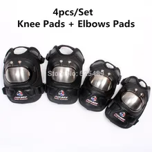 New 4pcs/Set Motorcycle Racing Knee Pads And Elbows Pads Motorbike knee Protector Motocross off-road Knee Guard Protective Gears