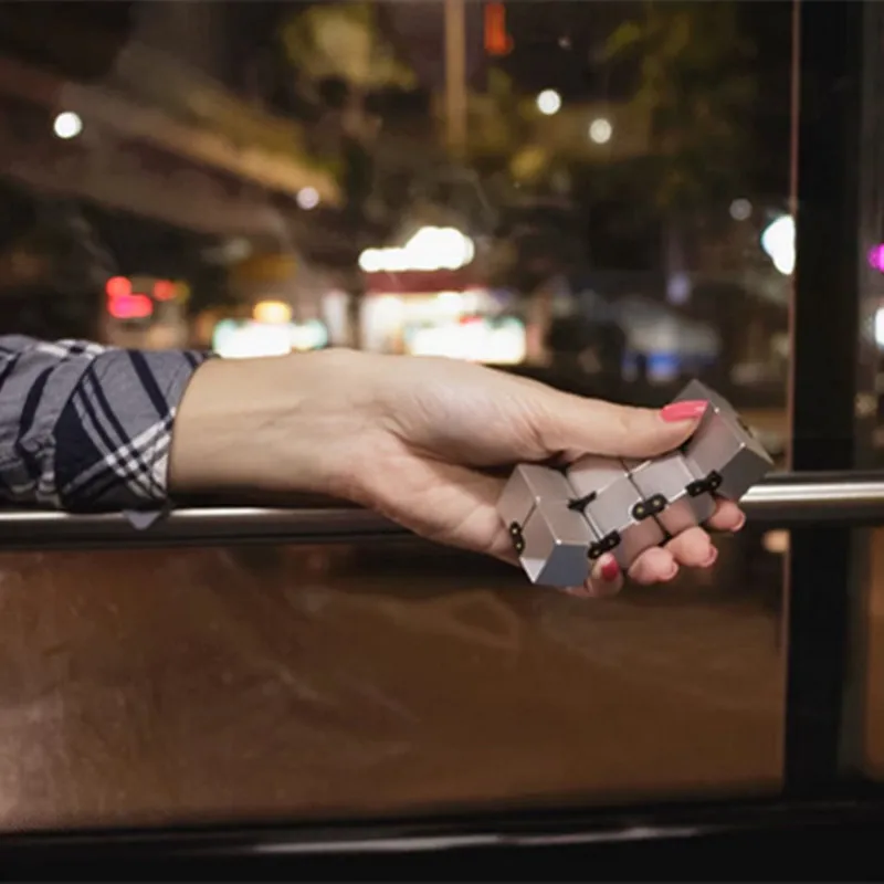 

Newest Infinity Cube Mini Fidget Toy Finger EDC Anxiety Stress Relief Adult Children Kids Funny Toys Best Gift