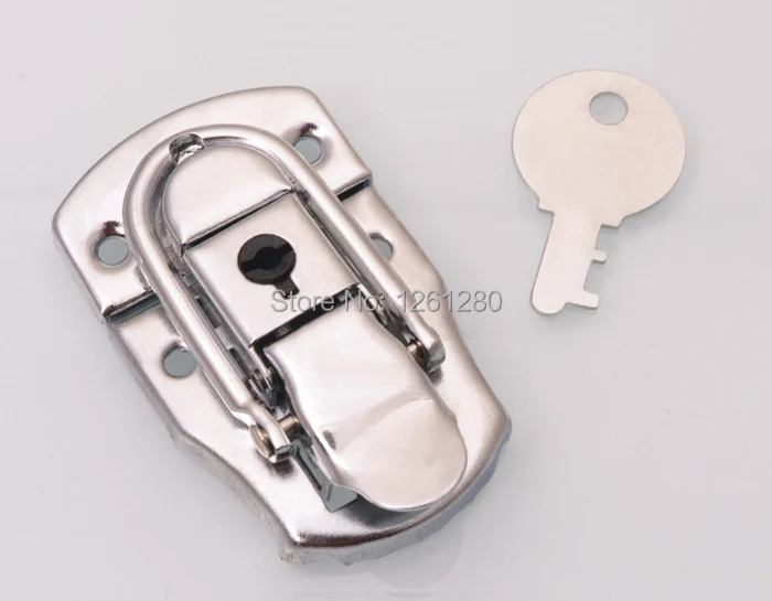 100 pieces metal hasp box buckle lock luggage lock airbox hasp clasp
