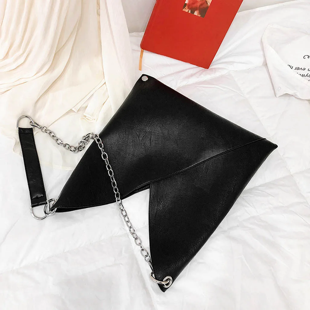 Черный bolsos mujer de marca famosa женская новая простая сумка ретро сумка-мессенджер с цепочкой модная сумка#4