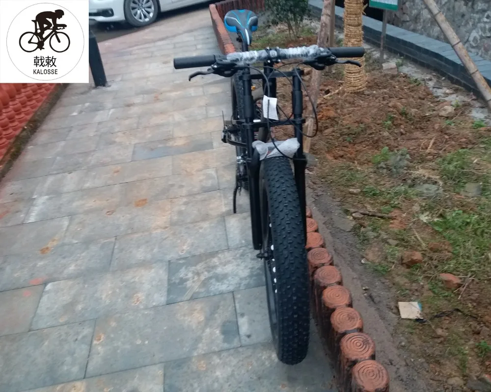 Kalosse M310 Fat bike 26*4,0 дюймов, снежный велосипед с полной подвеской, горный велосипед, 24 скорости, 26er