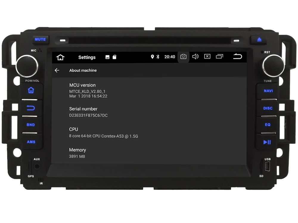 Clearance KLYDE 4G Octa Core Android 8.0 4GB RAM 32GB ROM Car DVD Player Stereo Radio For Chevrolet Tahoe Traverse Suburban Avalanche HHR 4