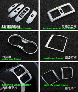 

car door lift window switch decorative protection plate,steering wheel paster,air vent frame,cup frame For Lexus NX200t 300H