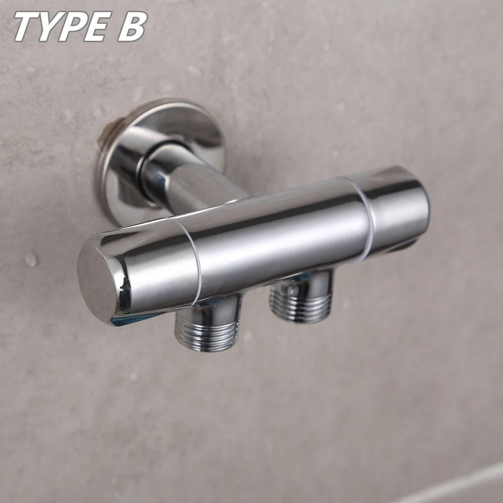 Torneira De Parede Brass Chrome Bibcock, Cold Tap, Washing Faucet, Toilet Bibcock,tap,garden Faucet,Washing Machine Mop Faucet1