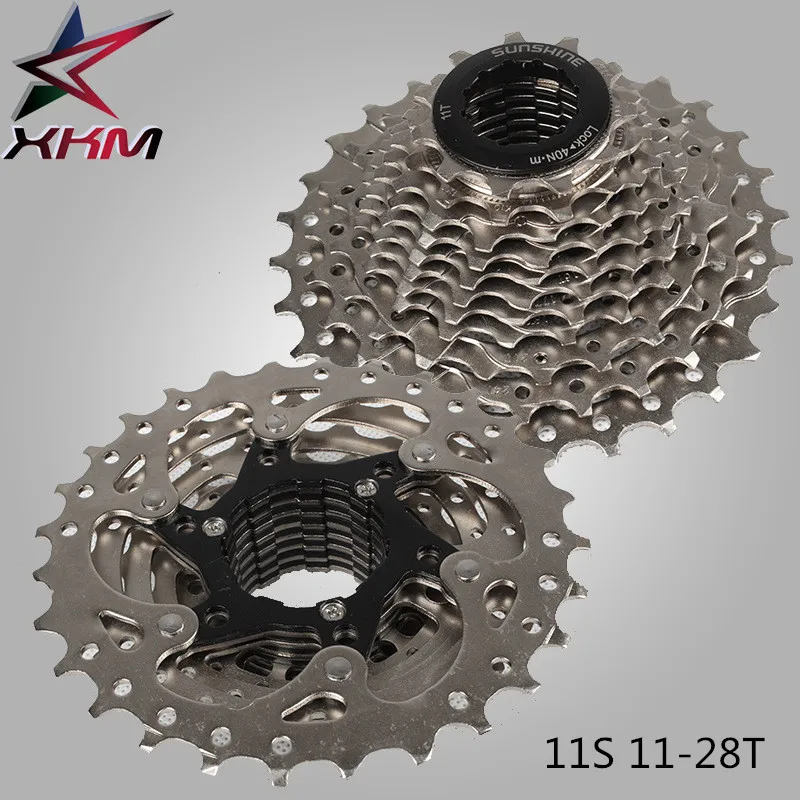 comprar SOL bicicleta de estrada 11 28 T Volantes Bicicleta 9 10 11 Tipo de Cartão de Velocidade Do Volante Bicicleta 30 Cassete velocidade Roda Livre Bicicleta