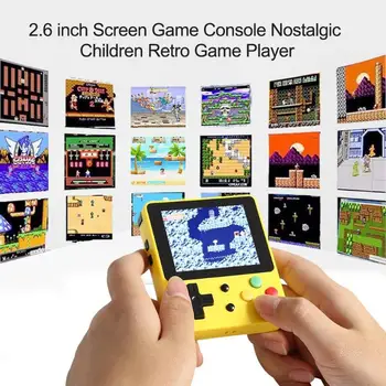 

Retro Handheld LDK Game Console Screen 2.6 inch built-in 400 Game Mini Handheld Game Console Nostalgic Children Console Toys