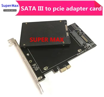 

New High Speed DEBROGLIE SATA III to PCIe SSD Adapter card for Windows 7/8/10 server NO EXTERNAL POWER NEEDED