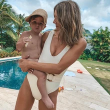 Сексуальный цельный купальник женский белый бикини пуш-ап плюс размер купальники женские, с высокой талией купальный костюм