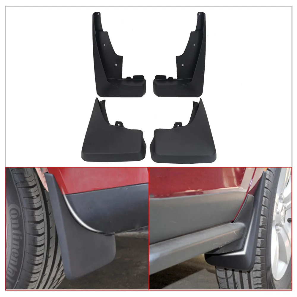 

Car Exterior Parts Front & Rear Mud Flaps for Jeep Patriot 2011-2017 Splash Guard Mudguards Mud Guards Fender RA005