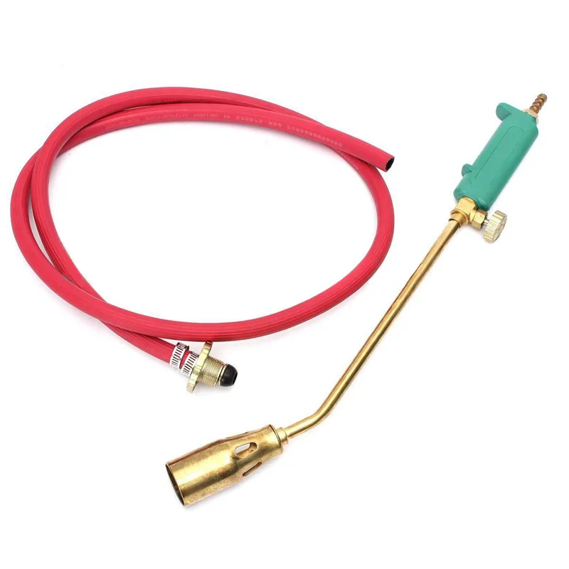 New Handle Liquefied Gas Soldering Weld Blow Torch Piezo Lighter With Tube