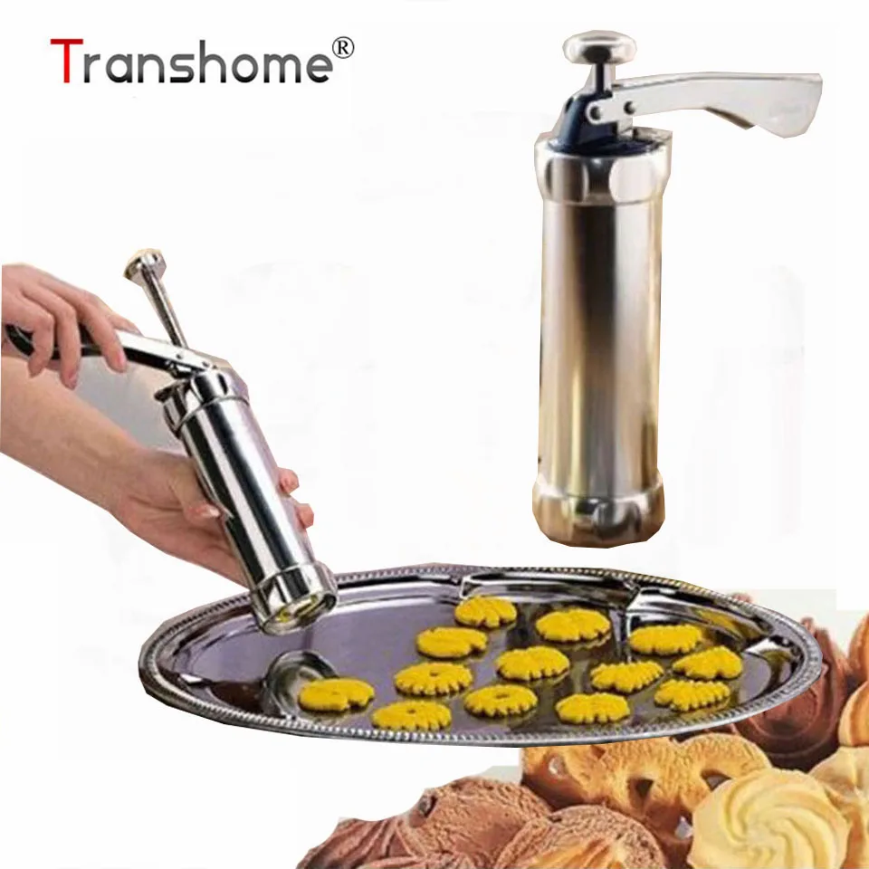 Transhome 1Pcs Cookie Cutter Cookie Biscuits Press Machine Bakeware
