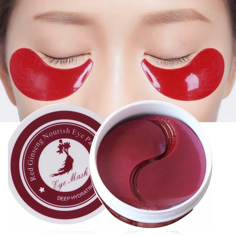 

60pcs Collagen Crystal Eyes Mask Gel Reduces Dark Circle Eyes Bag Anti-Wrinkle Moisturizing Essence Eye Masks Eye Care Product