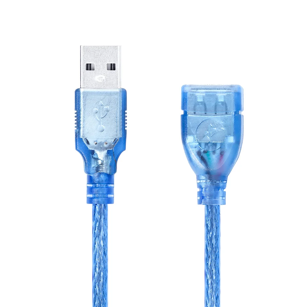 USB кабель USB2.0 Удлинительный кабель удлинитель свинец мужчина к женскому адаптеру шнура для psp PS3 клавиатура мыши 0,3 m 1,5 m 3m