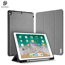 Flip Case For Apple iPad Air 3 2019 Pro 10.5 PU Leather Protective Stand Auto Sleep Wake Up Tablet Cover With Pencil Holder protective flip open pu case w stand auto sleep for 8 asus fonepad 8 fe380cg red