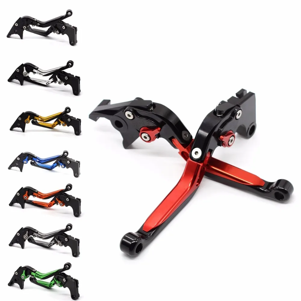 

FX CNC Motorcycles Folding Extendable Brake Clutch Levers Aluminum Adjustable For Suzuki HAYABUSA GSXR1300 2008 - 2017 2015 2016