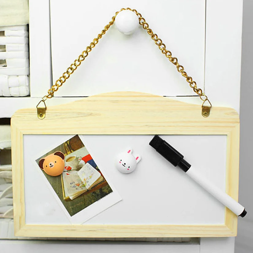 

DIY Message Board Push Pin Hanging Board Doorway Sign Children's Graffiti Toys Handwriting Welcome Sign In Home Decor