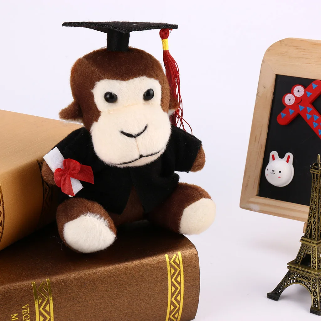 graduation plush animals