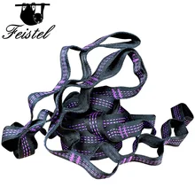 Рождественские продажи 2 шт. супер сильный гамак ремень Hamac Hamak сад качели кемпинг путешествия портативный висячий дерево веревка