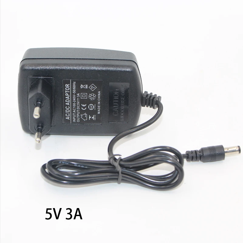 AC DC адаптер зарядное устройство AC 100-240 В к DC 5 В 1A 2A 3A 4A 5A 6A 8A переключатель питания трансформатор для светодиодной ленты света CCTV камеры