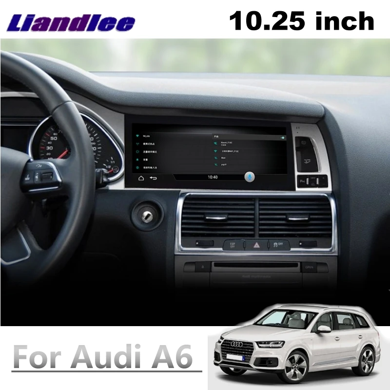 Perfect For Audi A6 A6L 2004~2011 Liandlee Car Multimedia Player NAVI Accessories Radio Stereo CarPlay Adapter GPS Screen Navigation 9