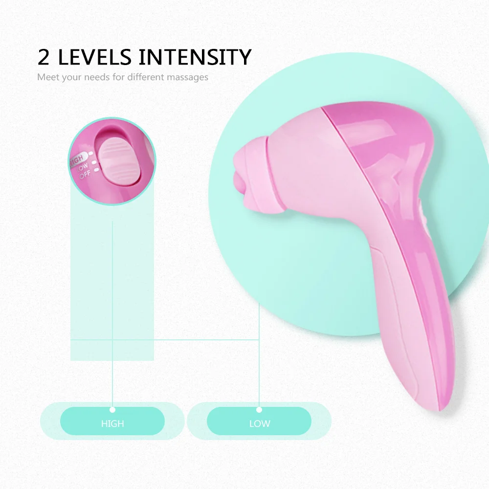 Creative Massage Equipment 6 Pairs 1 Facial Massager Beauty Massage Instrument Beauty Instrument
