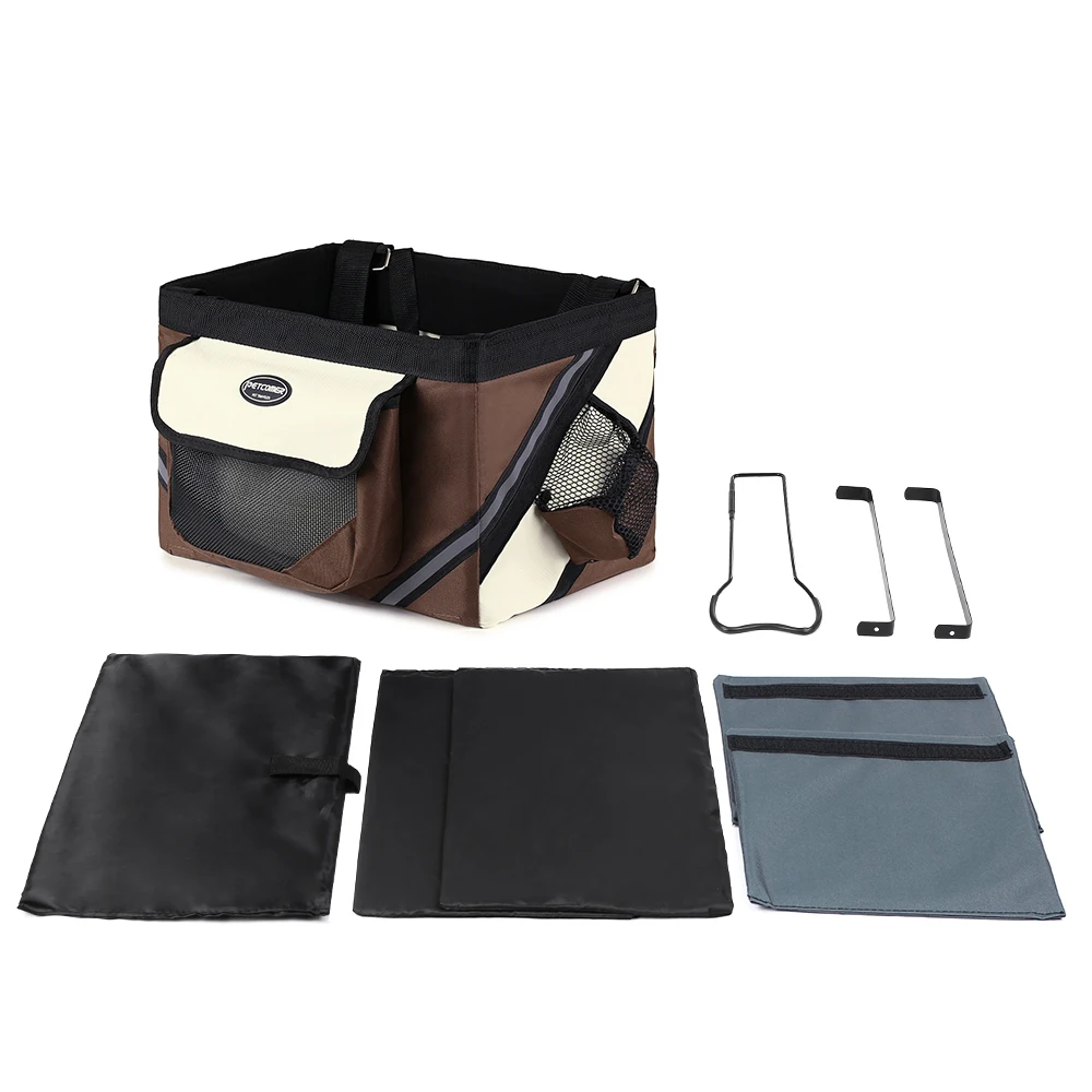 Top Lixada Bike Bag 600D Oxford Fabric Bike Basket Bicycle Handlebar Front Bag Box Pet Dog Cat Carrier Bycicle Accessories 4 Top Lixada Bike Bag 600D Oxford Fabric Bike Basket Bicycle Handlebar Front Bag Box Pet Dog Cat Carrier Bycicle Accessories 4