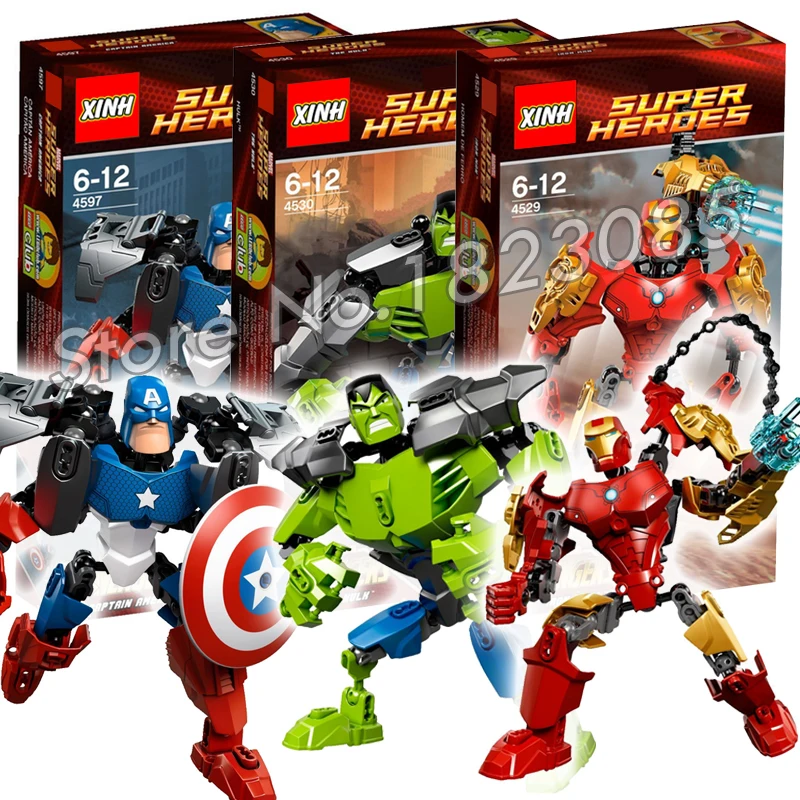 Bela Hero Factory Ultrabuild DC Comics The Hulk Captain