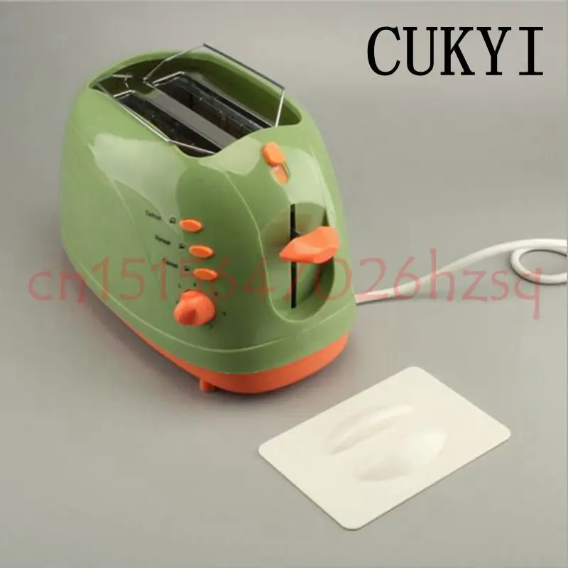 CUKYI 2 slices High Quality Toaster Breakfast baking Bread Machine 7 gears Toaster Oven Home Appliances Mini Oven