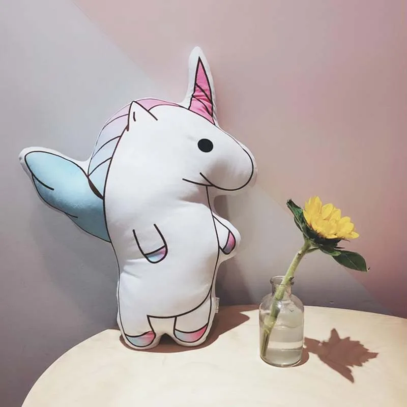 Lucky Boy Sunday 2018 New Ins Unicorn Rabbit Alpaca Animals Stuffed Plush Toy Creative Pillow Cushion Birthday Gift For Girls