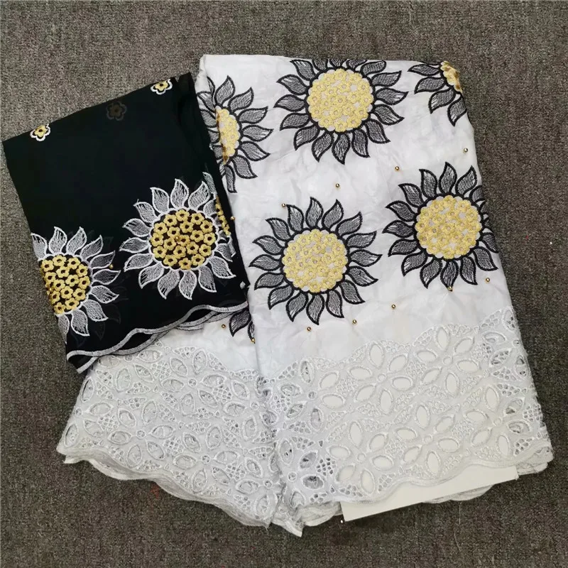 Новое поступление камень Африканский Базен riche ткань с вышивкой кружева/Базен riche платье Материал нигерийский HL052723