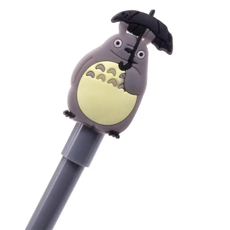 Гелевая ручка, розничная и, 0,38 мм, перо, черный, заправка, игрушки, как письменная ручка для студентов, хорошие канцелярские принадлежности, Офисная рекламная ручка - Цвет: Umbrella