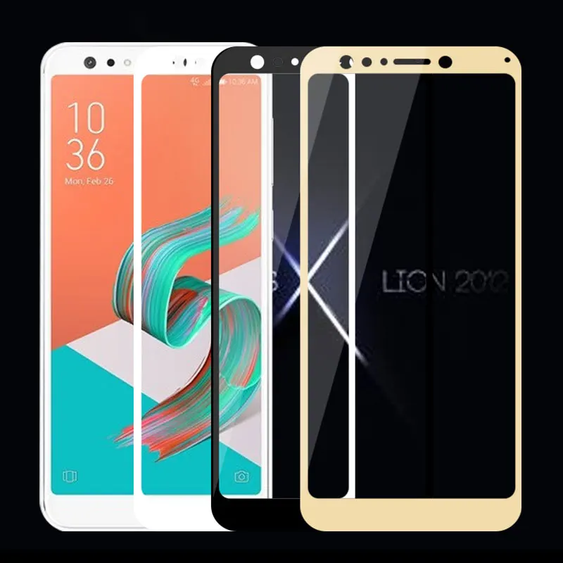 

Full Cover Tempered Film Phone Screen Protector Glass For ASUS Zenfone 5 Lite ZC600KL Protective Film Front Glass 5Lite ZC 600KL