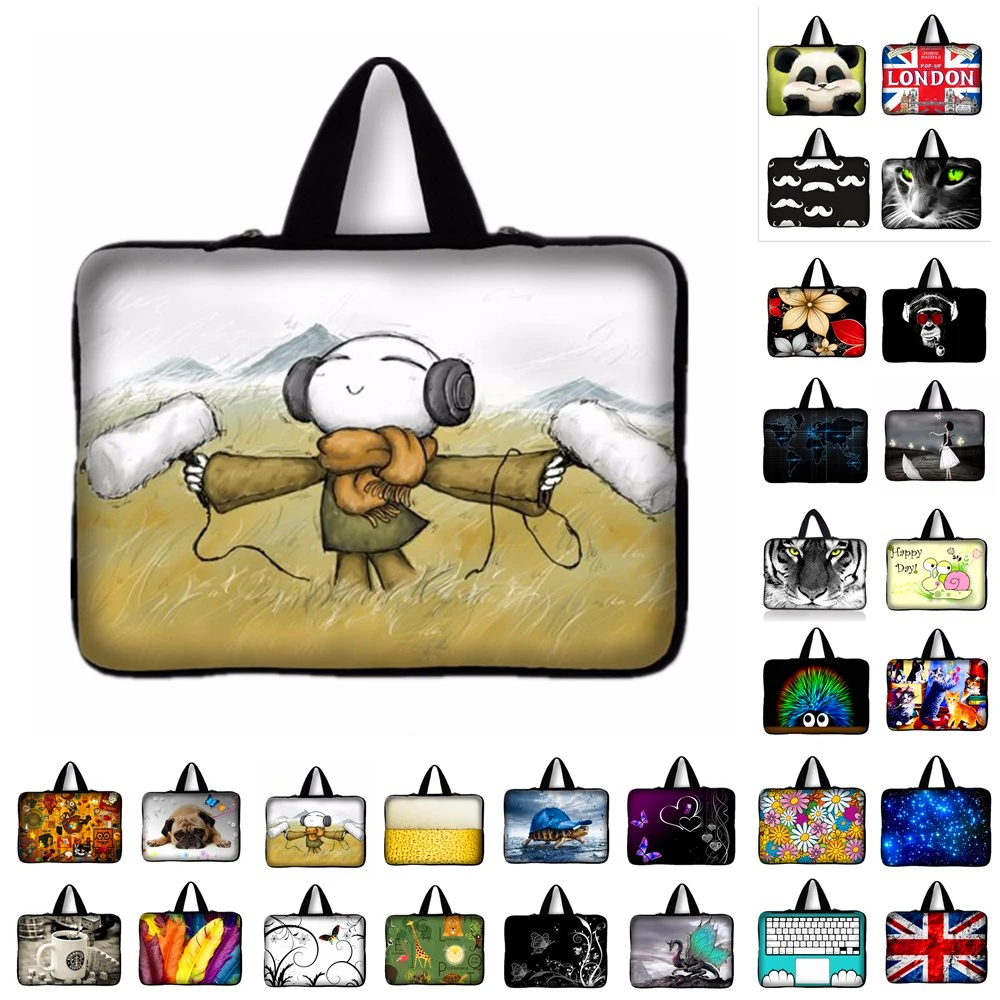 7.9 9.7 10.1 11.6 13 13.3 14.4 15.4 15.6 17.3 inch Notebook Sleeve Laptop Bag Case Cover For Macbook Air/Pro/Retina Asus HP | Компьютеры и