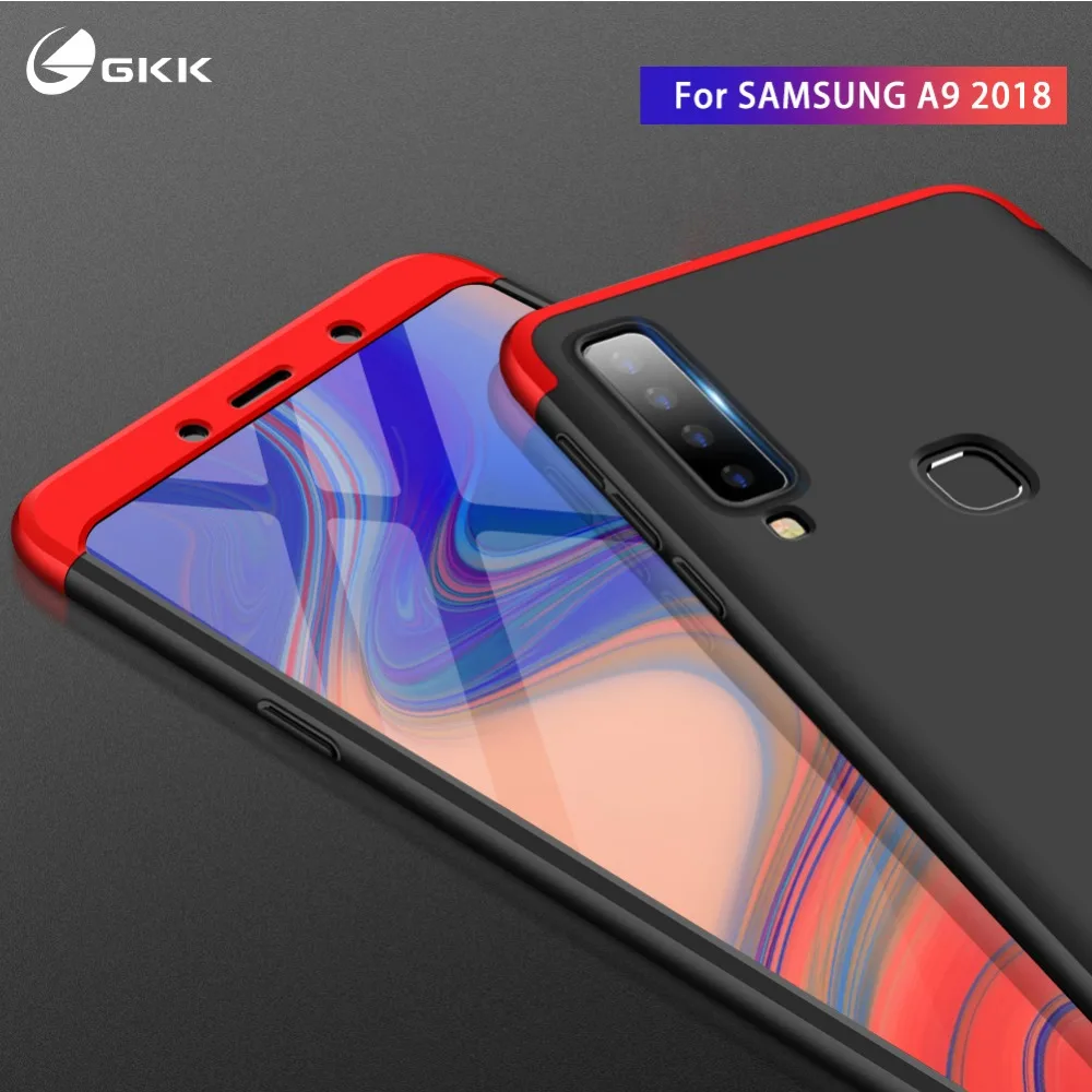 volgens BES Draaien Gkk Original Case For Samsung Galaxy A9 2018 Case 360 Full Protection  Anti-knock Matte Cover For Samsung A9 Pro 2019 Case Fundas - Mobile Phone  Cases & Covers - AliExpress