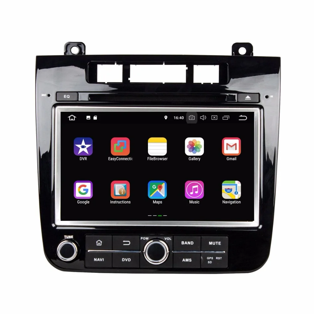 Perfect 2GB RAM Quad Core 8" Android 8.1 Car DVD Player for VW Volkswagen Touareg 2010-2014 With GPS Radio Bluetooth WIFI 16GB ROM DVR 1